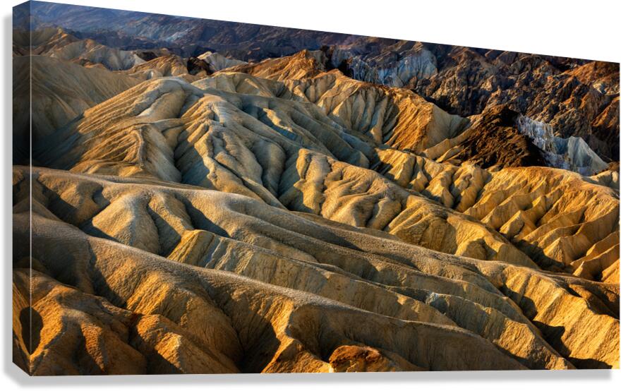 SUNRISE AT ZABRINSKI POINT Canvas Print