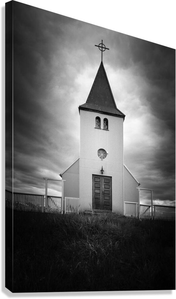 STADADASKIRKJA Impression sur toile