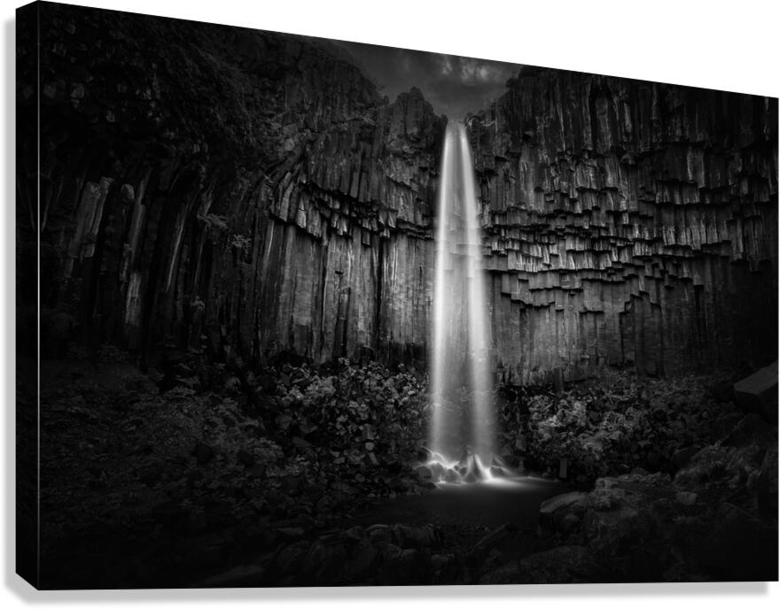 SVARTIFOSS Canvas Print