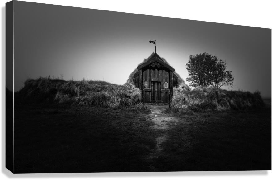GRAFARKIRKJA Canvas Print