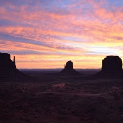 Monument Valley at sunrise