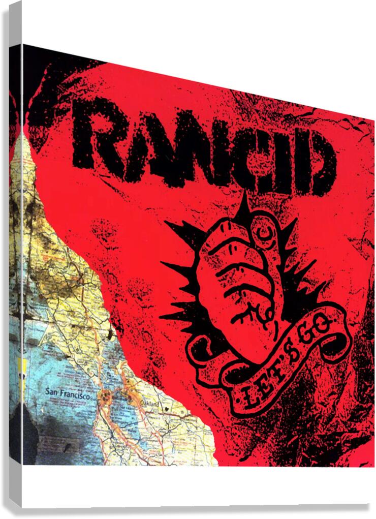 rancid 4 Canvas Print