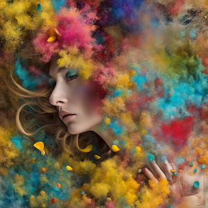 La femme des couleurs