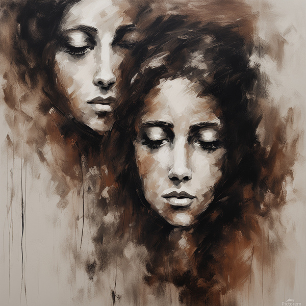 allure de tristesse  Print