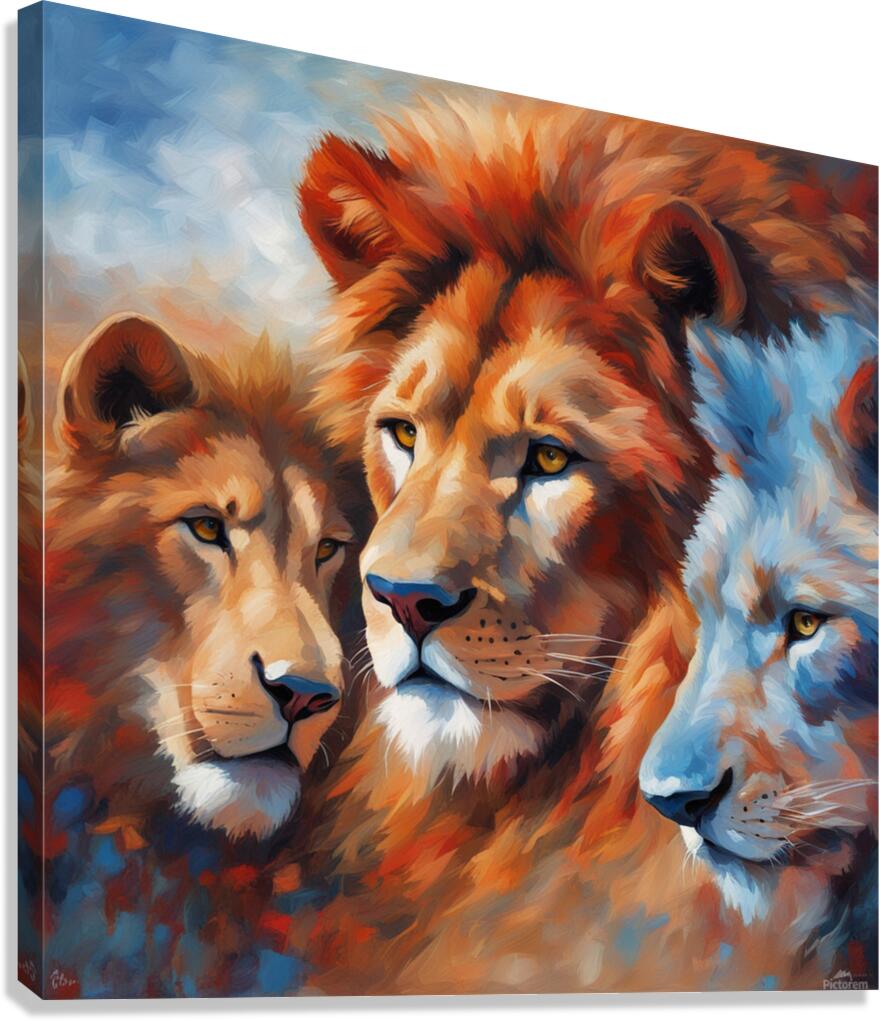lion Canvas Print