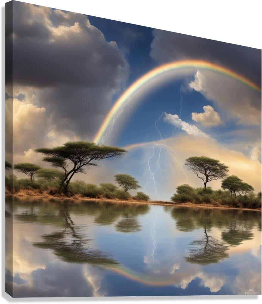 Reve nature Canvas Print