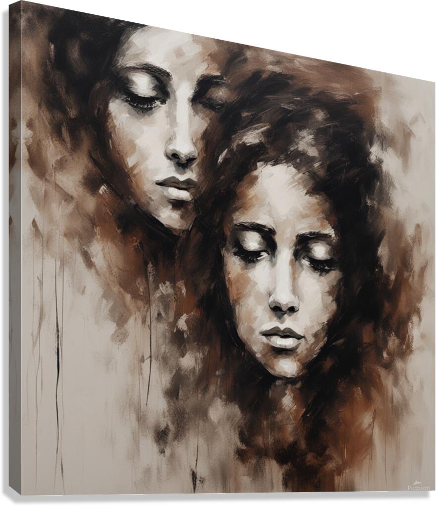 allure de tristesse  Canvas Print
