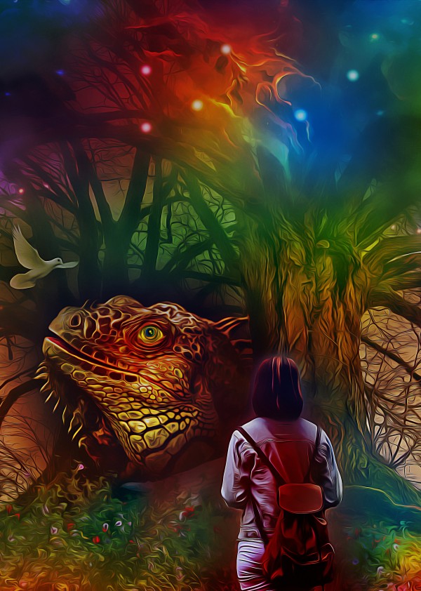 Keeper of the Tree Print