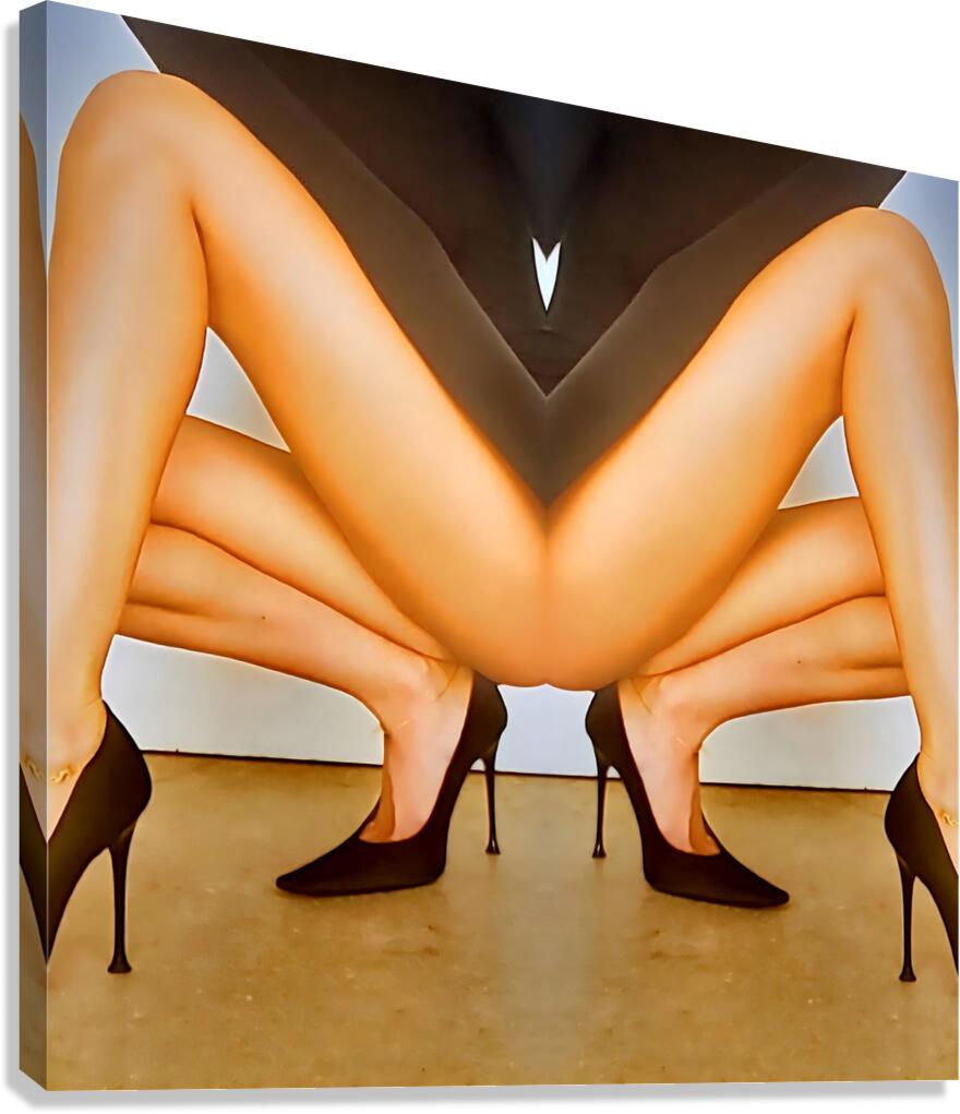 TITLE: STRIKE A POSE  Canvas Print