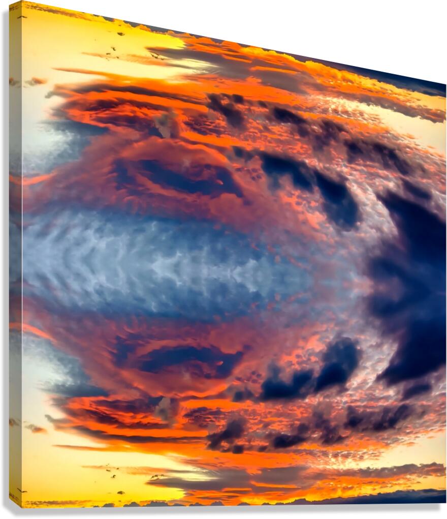 TITLE :CELESTIAL GLOW  Canvas Print