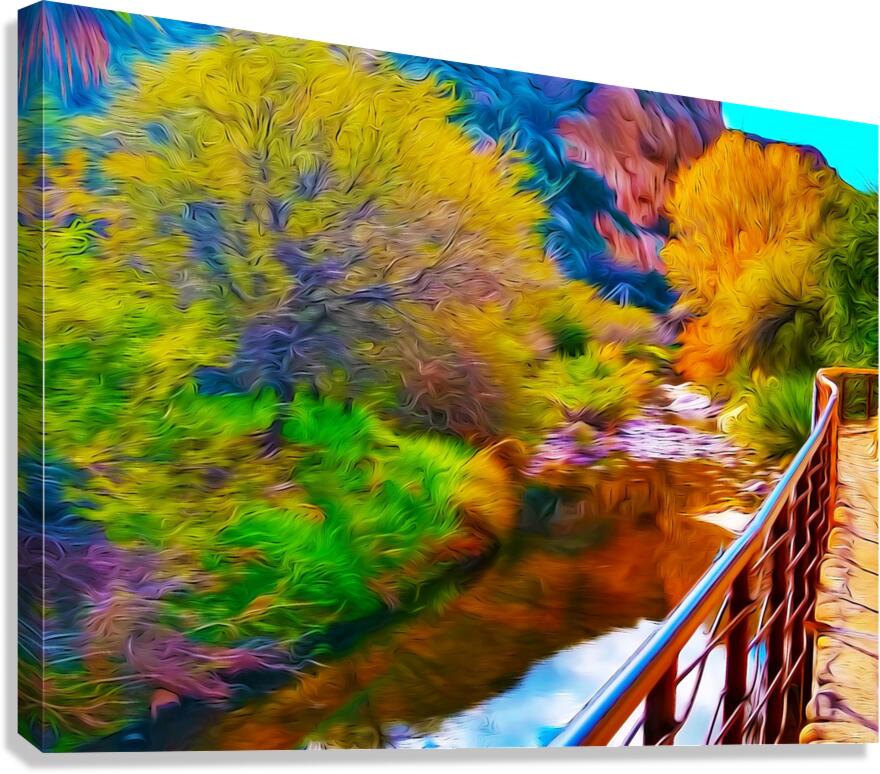 Botanical Walk Canvas Print