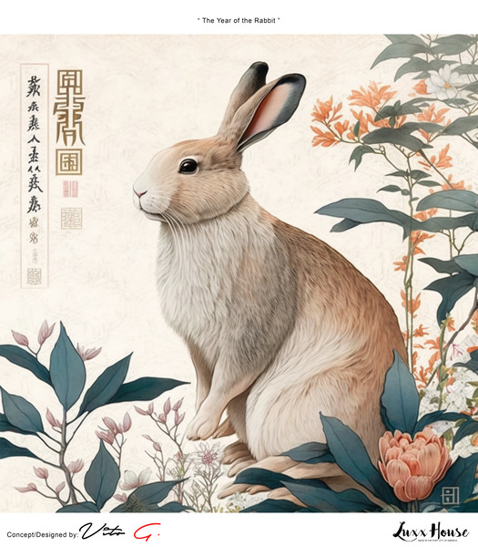 Year of the Rabbit A7 Print
