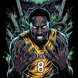 Kobe Bryant Mamba Vector