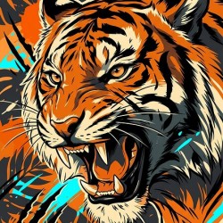 Fierce Tiger Roar