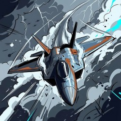 Thunderstorm Fighter Jet Attack