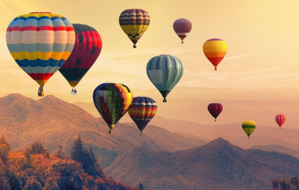 Sunset Balloons    9 by MBMiller