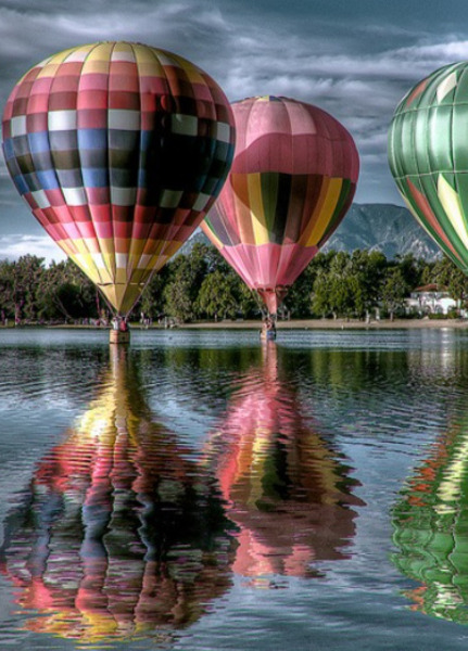 Sunset Balloons     4 by MBMiller