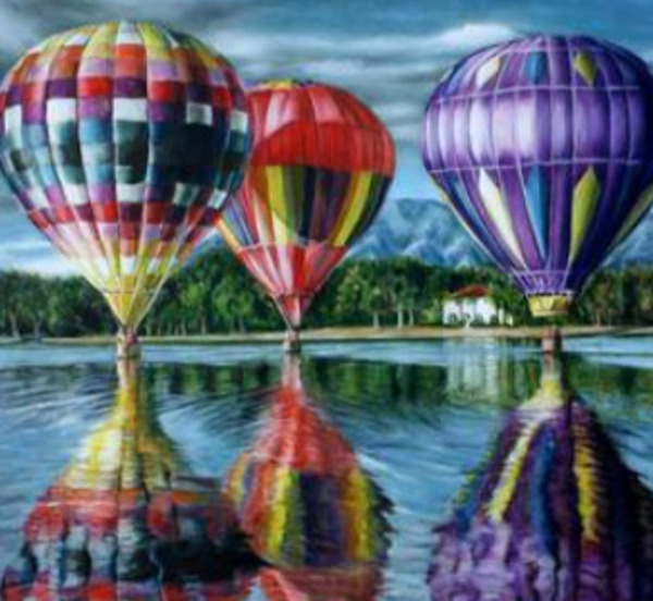 Sunset Balloons     5 by MBMiller