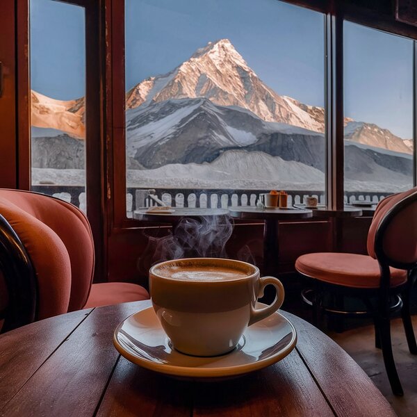 an awe inspiring hdr photo taken from a first per Print