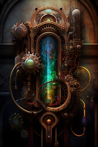 Steampunk Abstract1