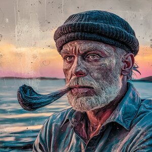 abstract digital art grainy textured canvas charc