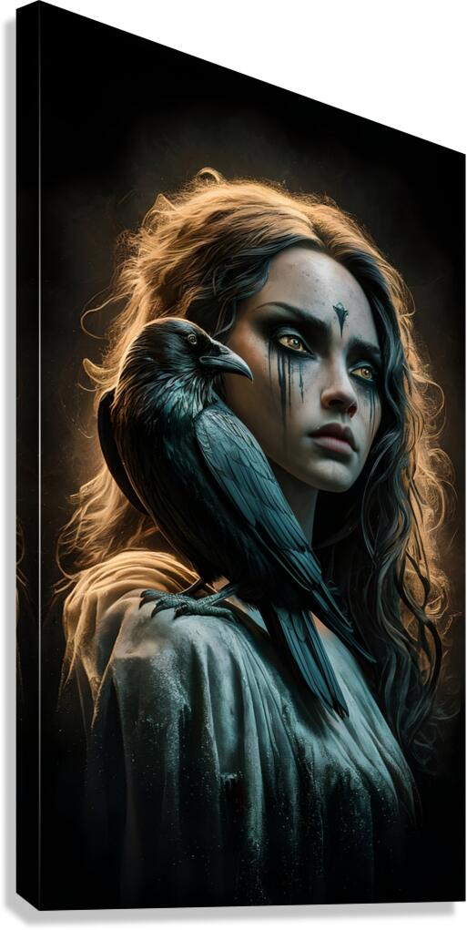 sahirah oil paintin Canvas Print