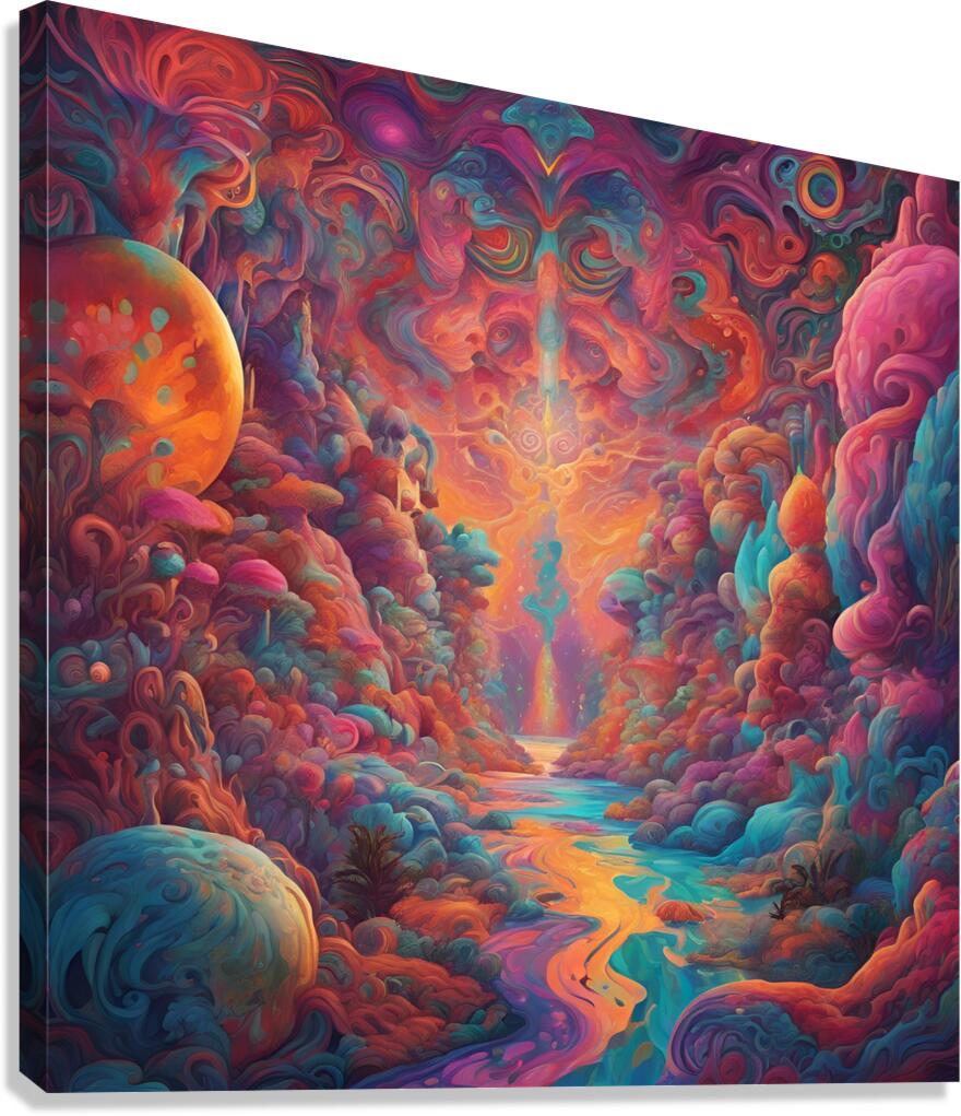 psychedelic Canvas Print