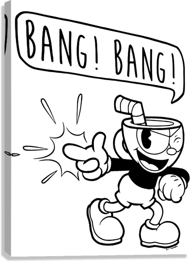 Cuphead 13 Canvas Print