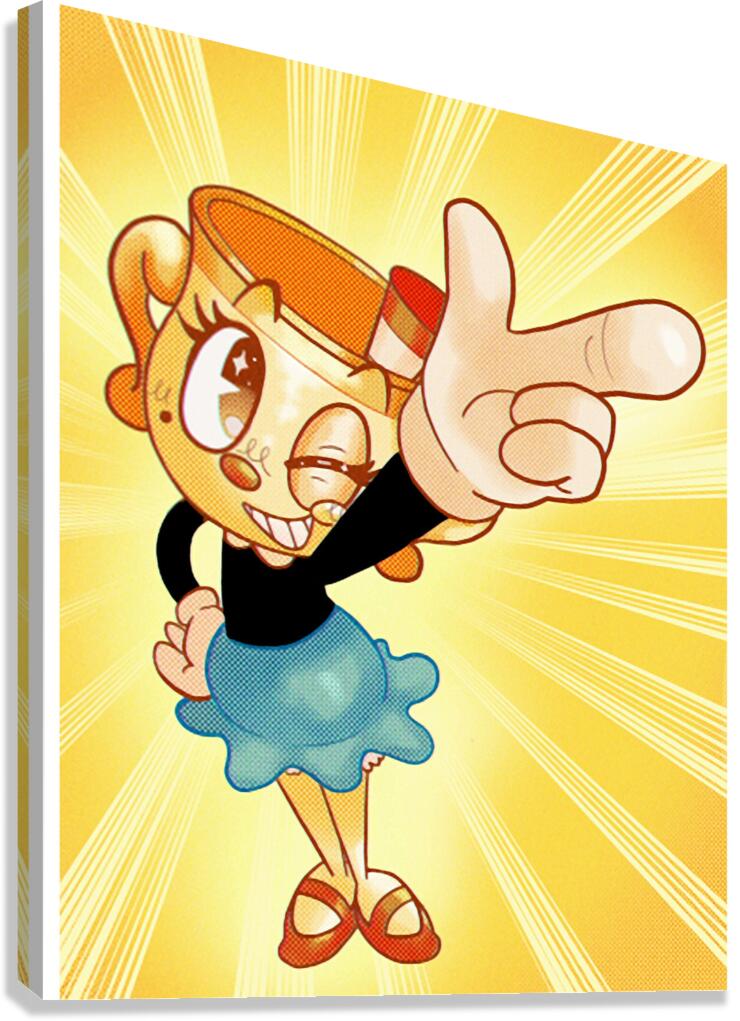 Cuphead 17 Canvas Print