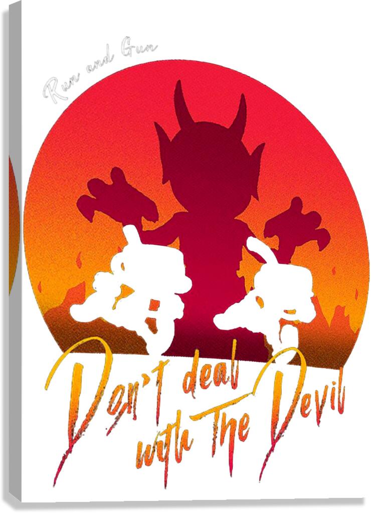 Cuphead 21 Canvas Print