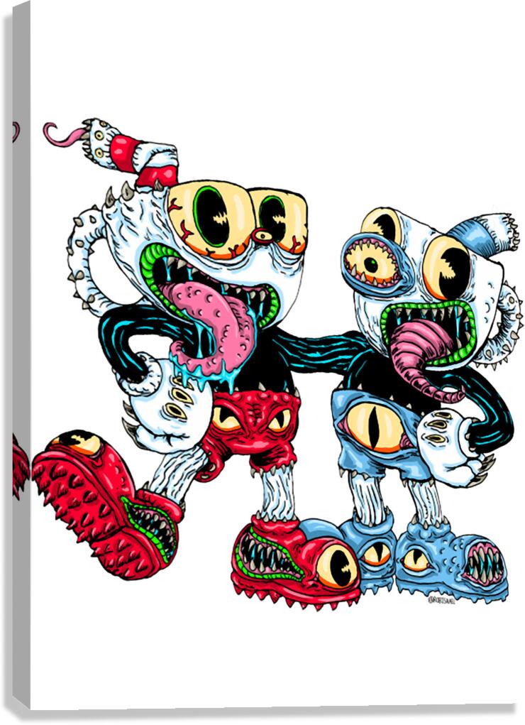 Cuphead 30 Canvas Print