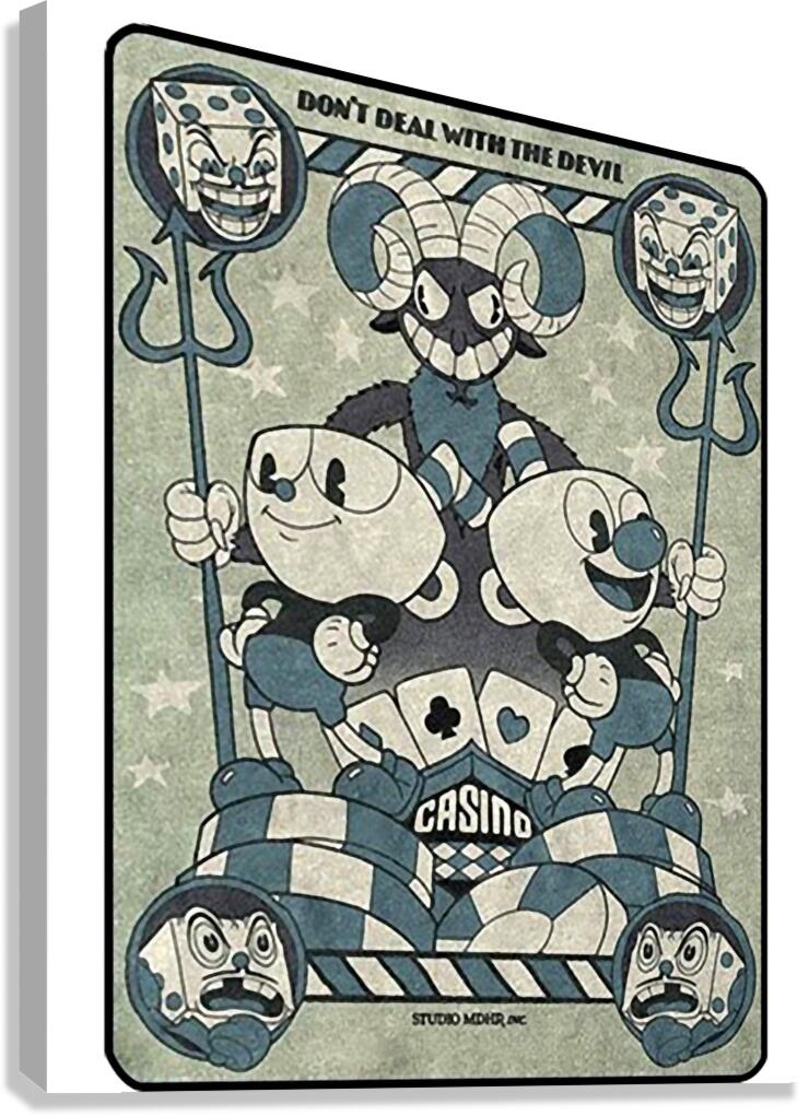 Cuphead 38 Canvas Print