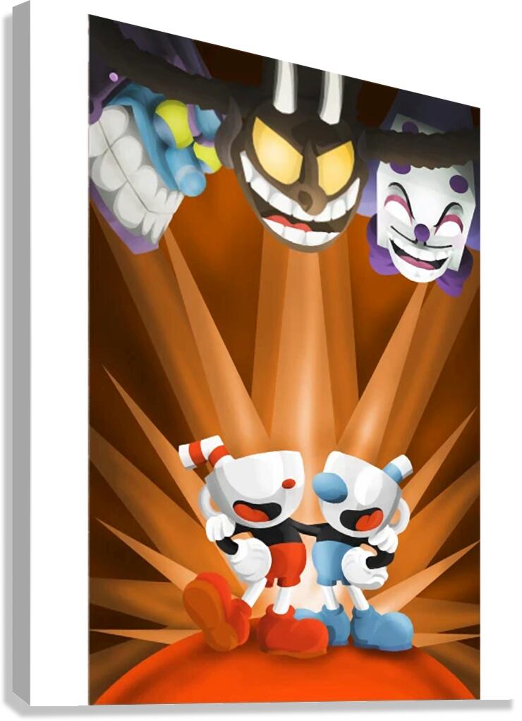Cuphead 40 Canvas Print
