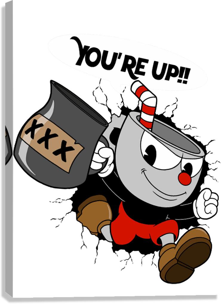 Cuphead 4 Canvas Print