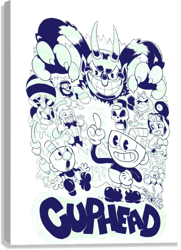 Cuphead 18 Canvas Print
