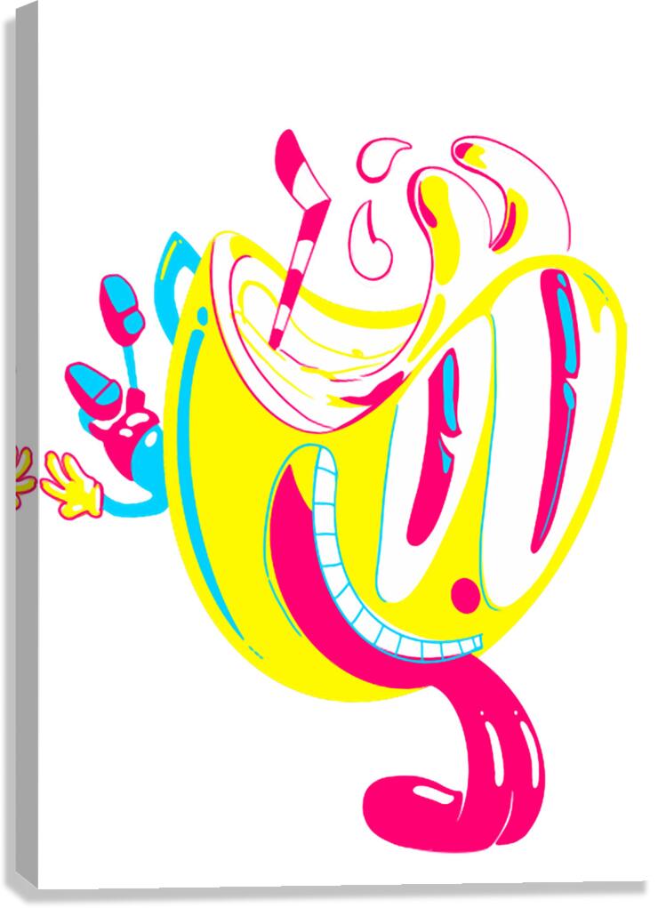 Cuphead 20 Canvas Print