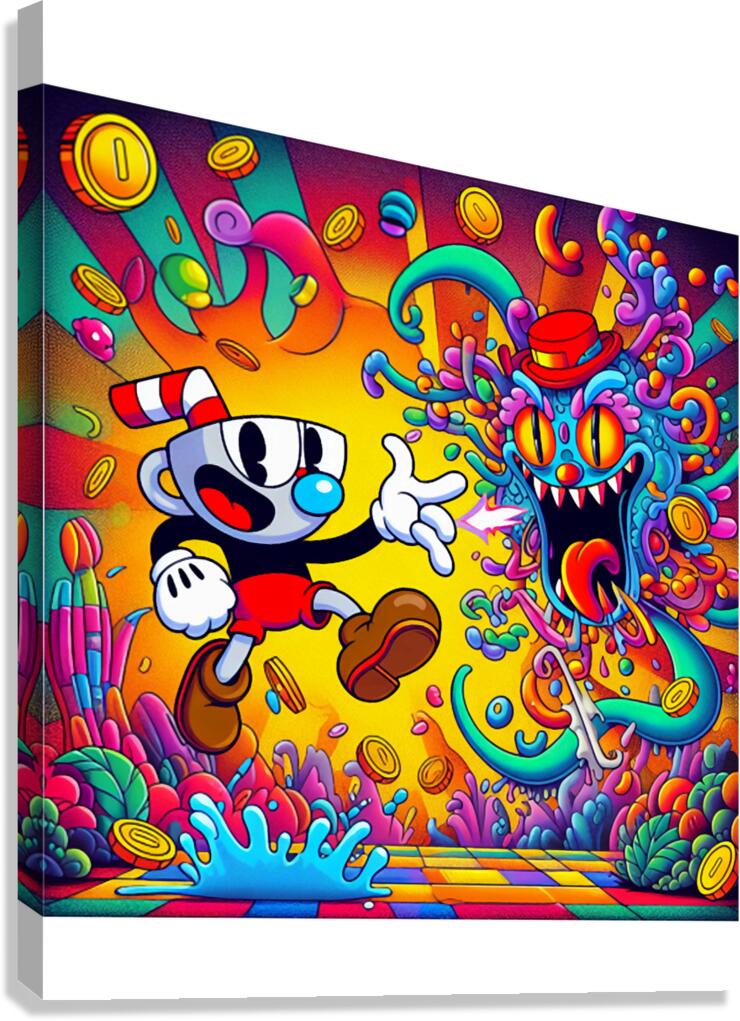 Cuphead 24 Canvas Print