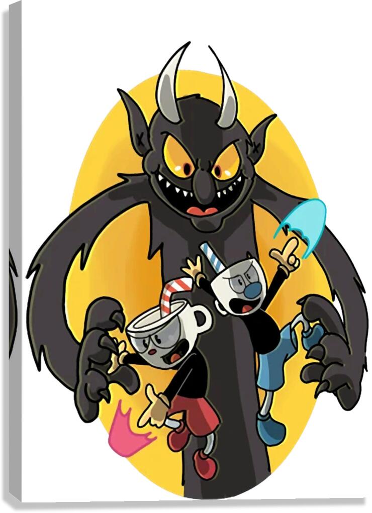 Cuphead 3 Canvas Print