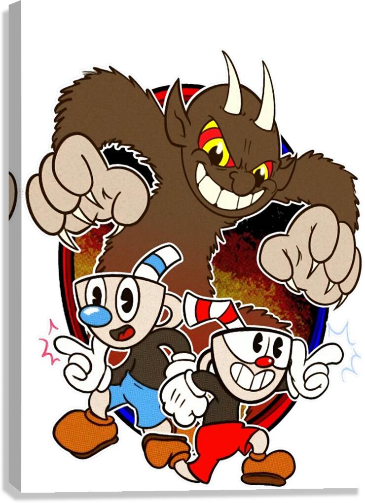 Cuphead 4 Canvas Print