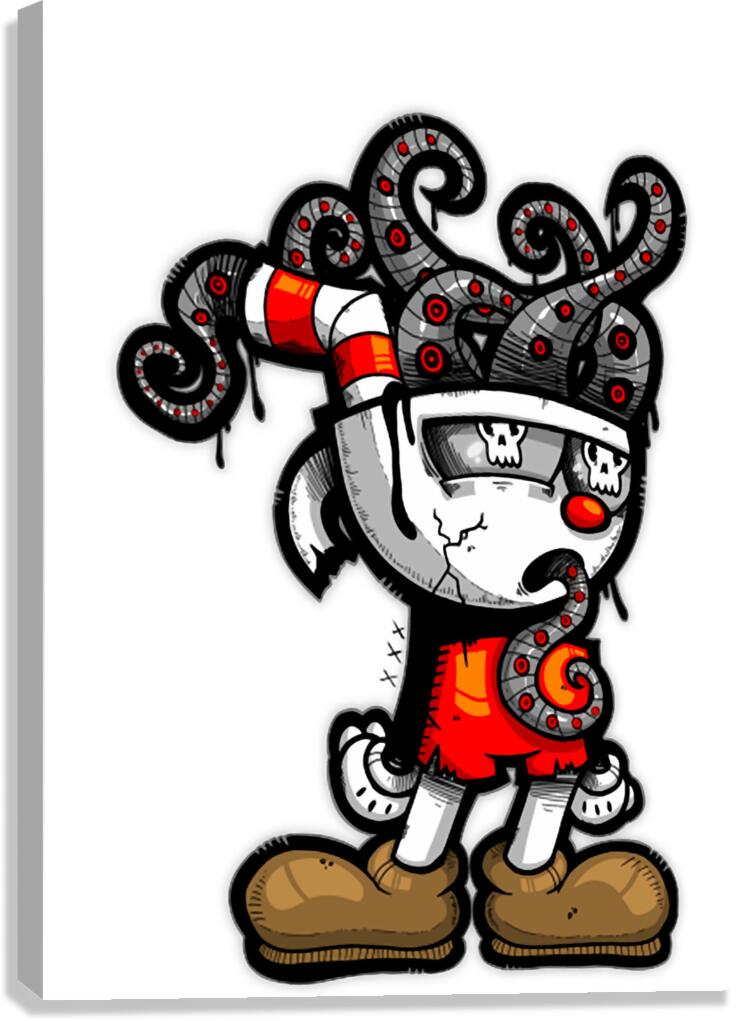 Cuphead 30 Canvas Print