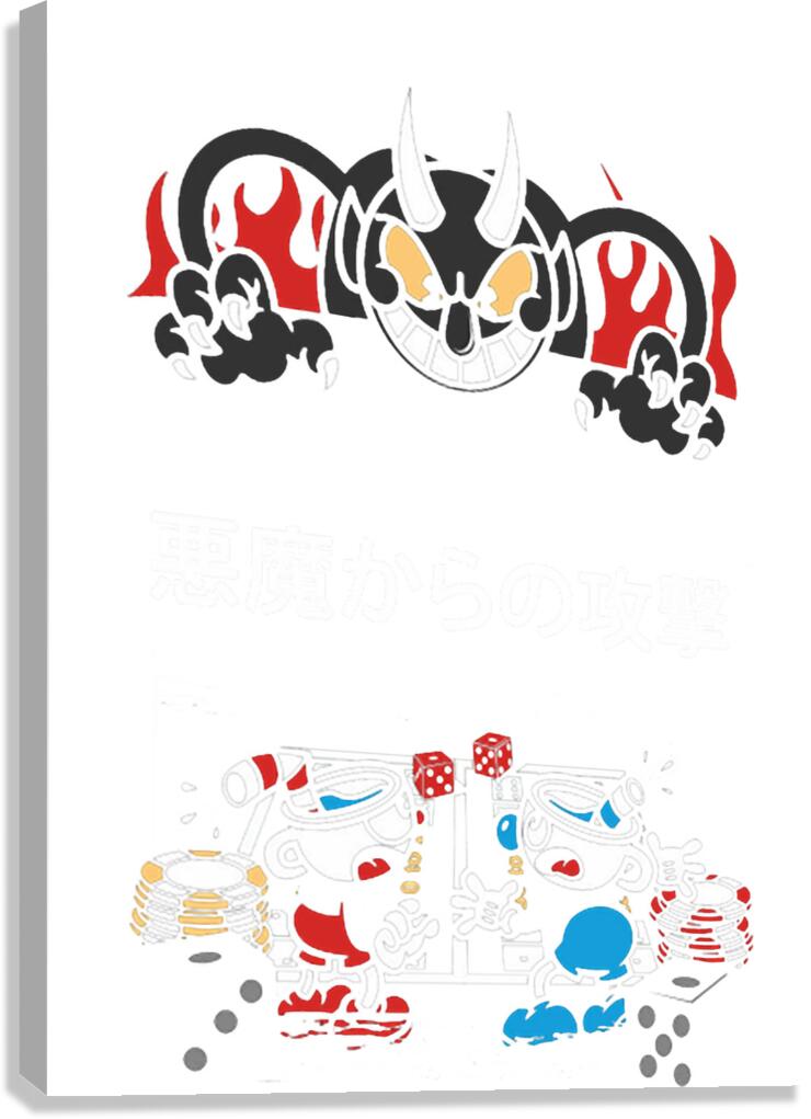 Cuphead 39 Canvas Print