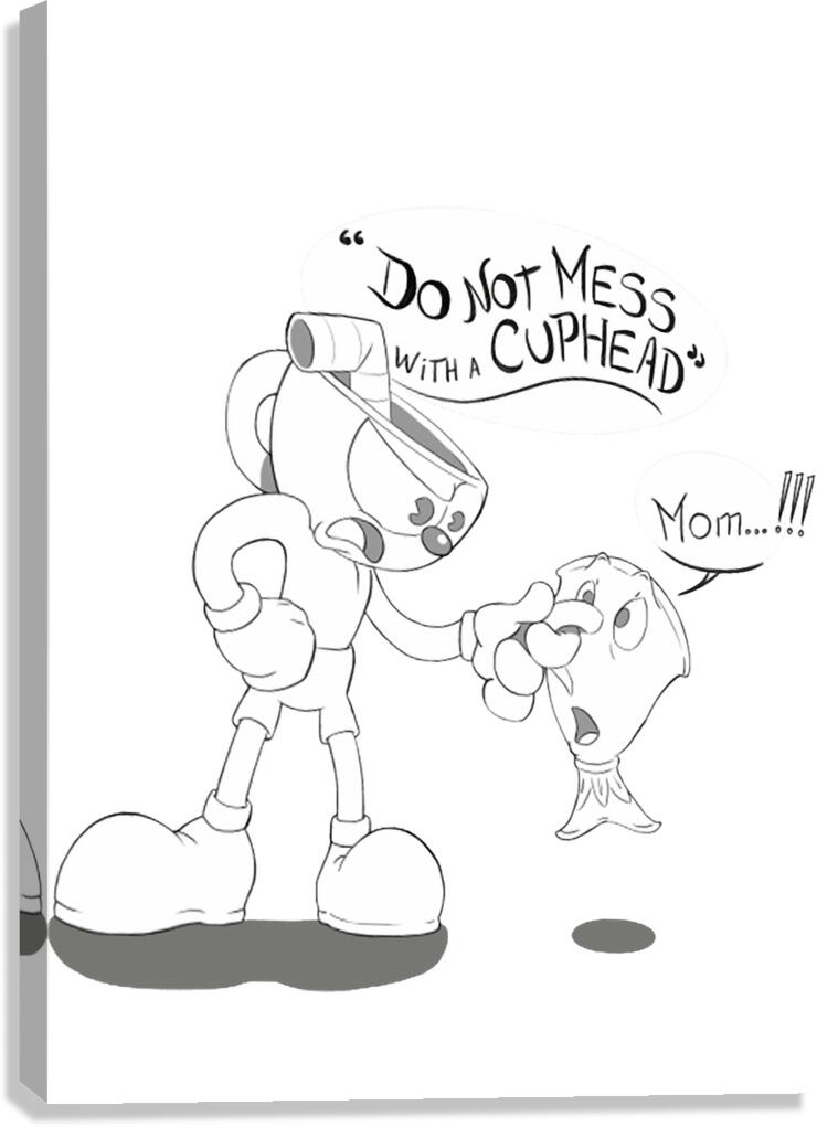 Cuphead 45 Canvas Print