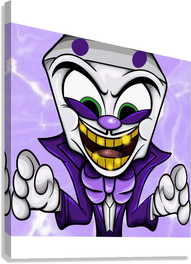 Cuphead 11 Canvas Print