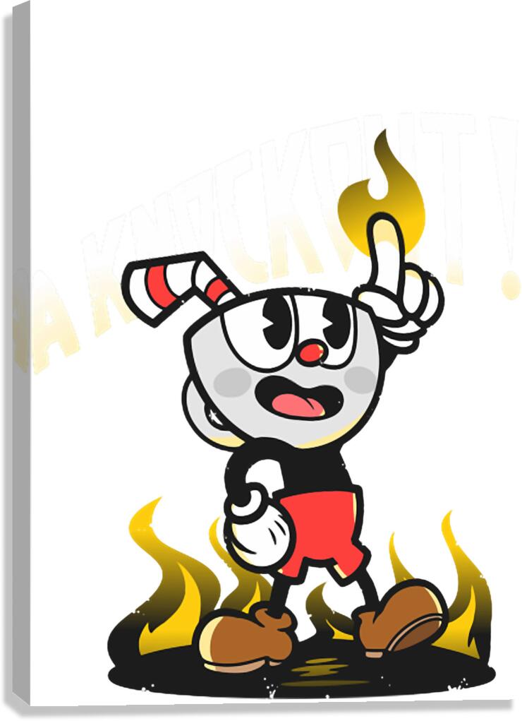 Cuphead 12 Canvas Print