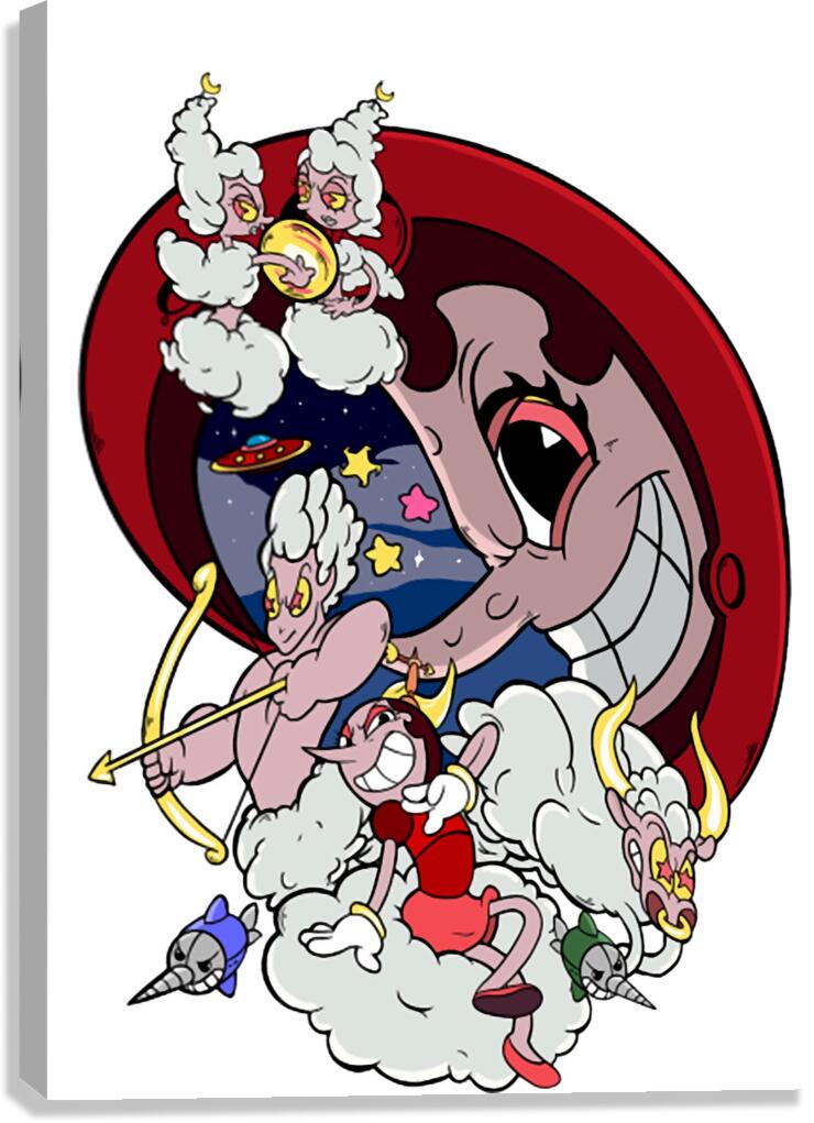 Cuphead 14 Canvas Print