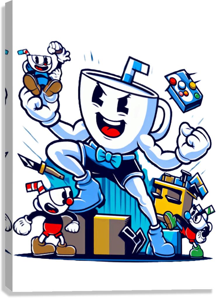 Cuphead 16 Canvas Print