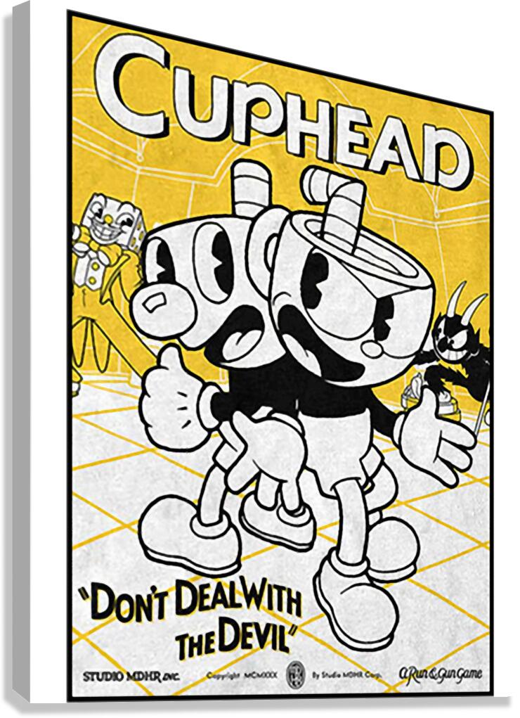 Cuphead 32 Canvas Print