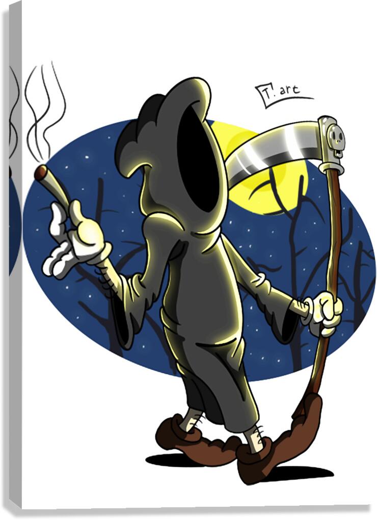 Cuphead 40 Canvas Print