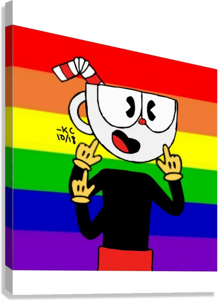 Cuphead 17 Canvas Print
