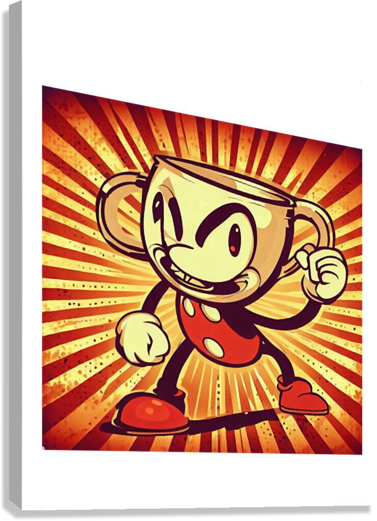 Cuphead 20 Canvas Print
